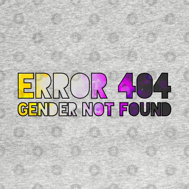 Error 404 - Gender Not Found by Art by Veya